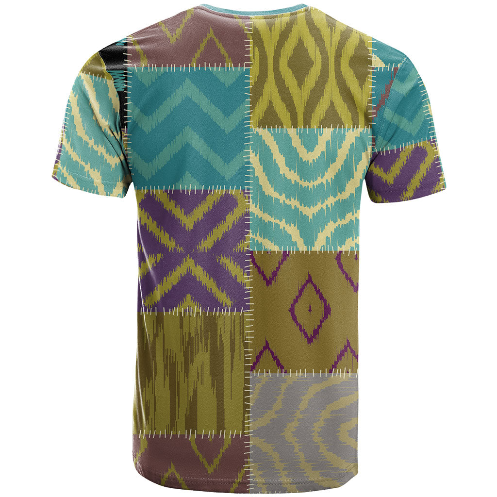 African American Quilt Inspired T shirt Cultural Heritage Ethnic Quilt Pattern