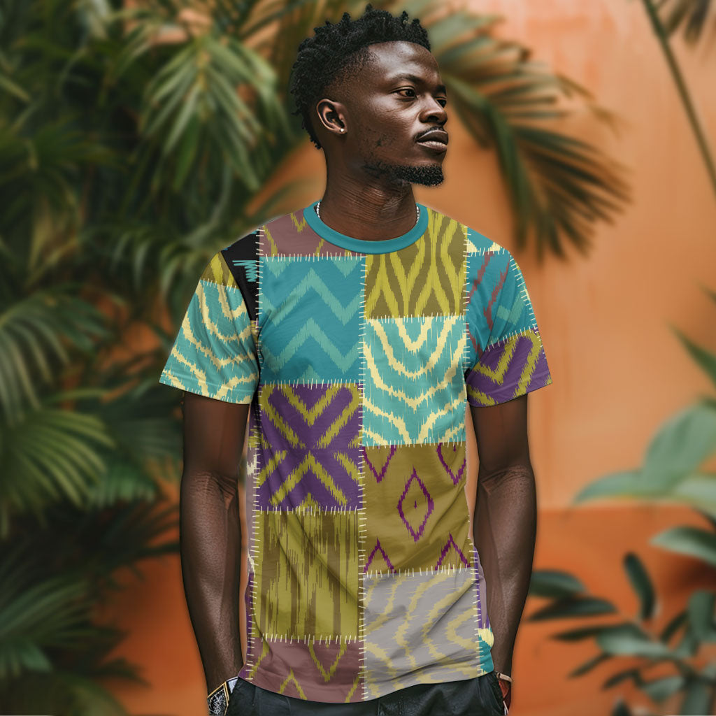African American Quilt Inspired T shirt Cultural Heritage Ethnic Quilt Pattern