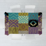 African American Quilt Inspired Tablecloth Cultural Heritage Ethnic Quilt Pattern