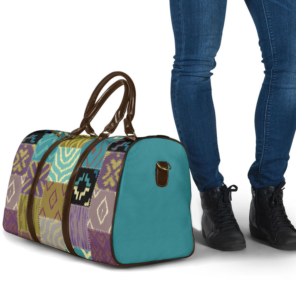 African American Quilt Inspired Travel Bag Cultural Heritage Ethnic Quilt Pattern