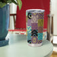 African American Quilt Inspired Tumbler Cup Cultural Heritage Ethnic Quilt Pattern
