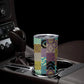 African American Quilt Inspired Tumbler Cup Cultural Heritage Ethnic Quilt Pattern