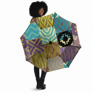 African American Quilt Inspired Umbrella Cultural Heritage Ethnic Quilt Pattern