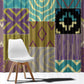 African American Quilt Inspired Window Curtain Cultural Heritage Ethnic Quilt Pattern