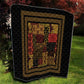 African American Quilt Inspired Quilt Earth Tone African Patchwork Motif
