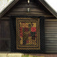 African American Quilt Inspired Quilt Earth Tone African Patchwork Motif