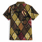 African American Quilt Inspired Hawaiian Shirt Ethnic Bohemian Rhombus Patchwork