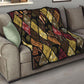 African American Quilt Inspired Quilt Ethnic Bohemian Rhombus Patchwork