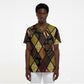 African American Quilt Inspired Scrub Top Ethnic Bohemian Rhombus Patchwork