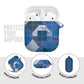 African American Quilt Inspired AirPods Case Wild Animal Skin African Blue Tribal Elements