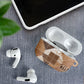 African American Quilt Inspired AirPods Case Wild Animal Skin African Beige Tribal Elements