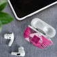 African American Quilt Inspired AirPods Case Wild Animal Skin African Pink Tribal Elements