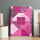 African American Quilt Inspired Canvas Wall Art Wild Animal Skin African Pink Tribal Elements