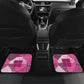 African American Quilt Inspired Car Mats Wild Animal Skin African Pink Tribal Elements