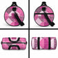 African American Quilt Inspired Duffle Bag Wild Animal Skin African Pink Tribal Elements