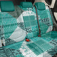 African American Quilt Inspired Back Car Seat Cover Wild Animal Skin African Turquoise Tribal Elements