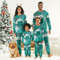 African American Quilt Inspired Christmas Pajama Set Wild Animal Skin African Turquoise Tribal Elements