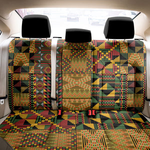 African American Quilt Kente Fusion Back Car Seat Cover Version 1