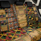 African American Quilt Kente Fusion Back Car Seat Cover Version 1