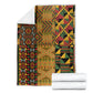 African American Quilt Kente Fusion Blanket Version 1