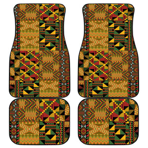 African American Quilt Kente Fusion Car Mats Version 1