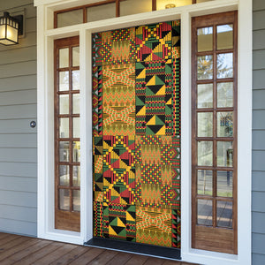 African American Quilt Kente Fusion Door Cover Version 1