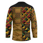 African American Quilt Kente Fusion Hockey Jersey Version 1