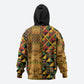African American Quilt Kente Fusion Hoodie Version 1