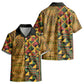 African American Quilt Kente Fusion Kid Hawaiian Shirt Version 1