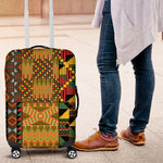 African American Quilt Kente Fusion Luggage Cover Version 1