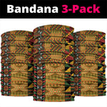 African American Quilt Kente Fusion Neck Gaiter Version 1