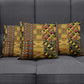 African American Quilt Kente Fusion Pillow Cover Version 1
