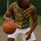 African American Quilt Kente Fusion Sleeveless Hoodie Version 1