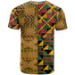 African American Quilt Kente Fusion T shirt Version 1