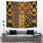 African American Quilt Kente Fusion Tapestry Version 1