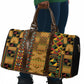 African American Quilt Kente Fusion Travel Bag Version 1