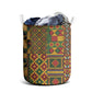 African American Quilt Kente Fusion Laundry Basket Version 2