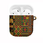 African American Quilt Kente Fusion AirPods Case Version 2