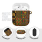African American Quilt Kente Fusion AirPods Case Version 2