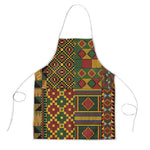 African American Quilt Kente Fusion Apron Version 2