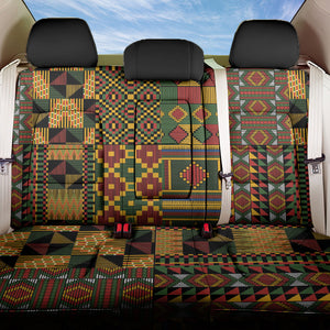 African American Quilt Kente Fusion Back Car Seat Cover Version 2