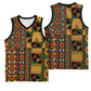 African American Quilt Kente Fusion Basketball Jersey Version 2