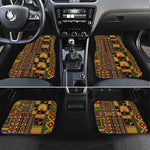 African American Quilt Kente Fusion Car Mats Version 2