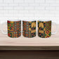 African American Quilt Kente Fusion Ceramic Mug Version 2