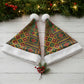 African American Quilt Kente Fusion Christmas Santa Hat Version 2