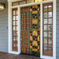 African American Quilt Kente Fusion Door Cover Version 2