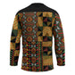 African American Quilt Kente Fusion Hockey Jersey Version 2