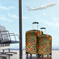 African American Quilt Kente Fusion Luggage Cover Version 2