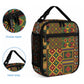 African American Quilt Kente Fusion Lunch Bag Version 2