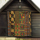 African American Quilt Kente Fusion Quilt Version 2